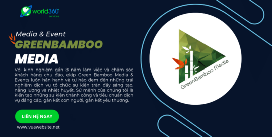 Website Công Ty TNHH Truyền Thông & Sự Kiện Green Bamboo 10 Thiết kế Website Công ty TNHH Truyền thông & Sự Kiện