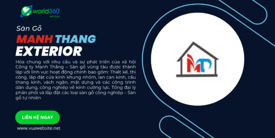Website Công Ty Cổ Phần Xây Dựng Nội Ngoại Thất Mạnh Thắng 4 Thiết kế website Sàn Gỗ Mạnh Thắng