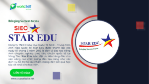 Thiết kế website SIEC – Star Edu