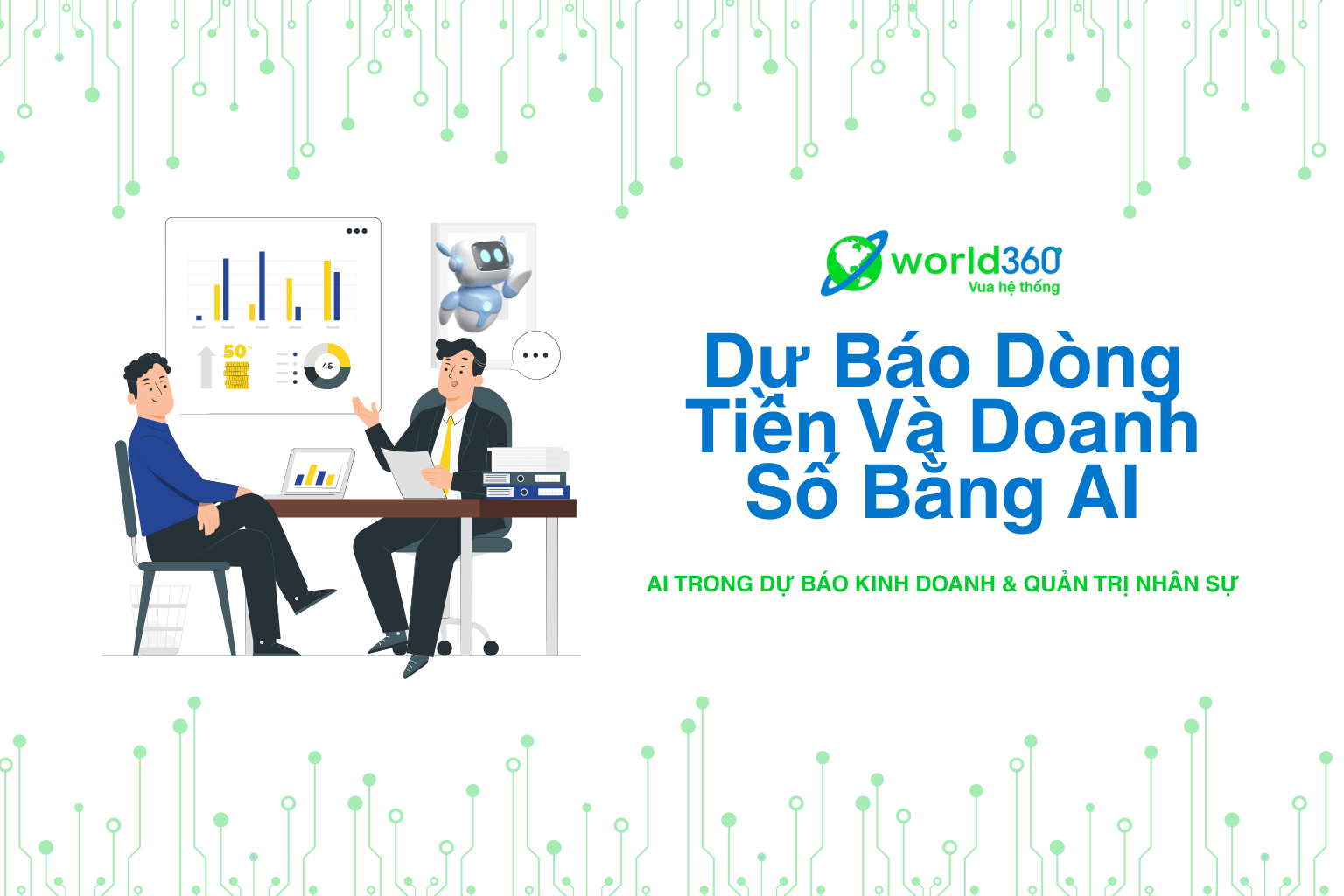 Dự báo dòng tiền và doanh số bằng AI